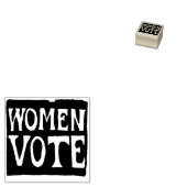 Vrouwen stembord rubberstempel (Gestempeld)