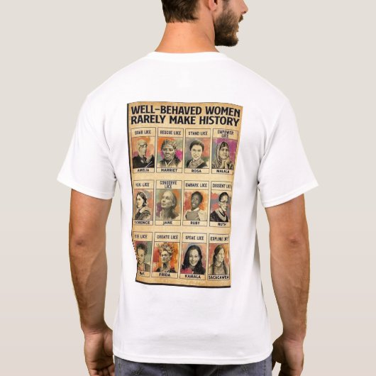 Vrouwen stemmen shirt (Achterkant)