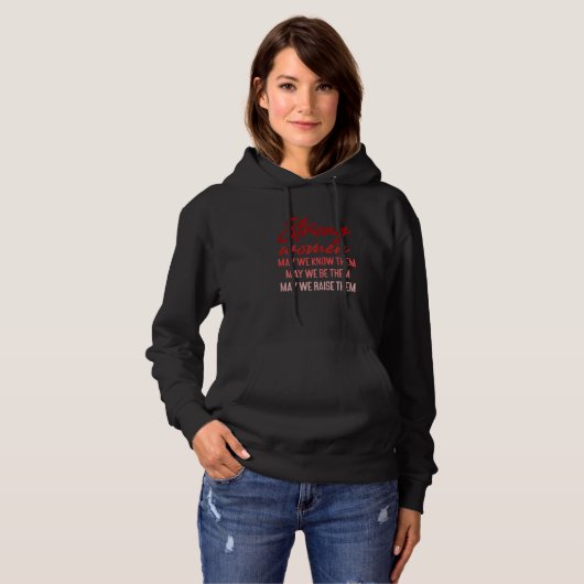 Vrouwen Sterke vrouwen Mogen we ze kennen Mogen we Hoodie (Voorkant volledig)