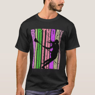 Vrouwen Sticks Lacrosse Meisjes Schattig Koningin  T-shirt