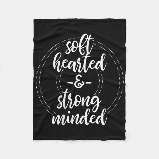 Vrouwen Stigma Vrij - Geestelijke Gezondheid Bewus Fleece Deken (Voorkant)