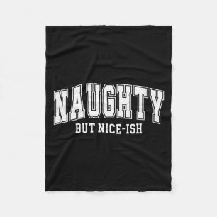 Vrouwen Stout Maar Leuk Iets Funny Sarcastische Hu Fleece Deken