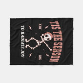 Vrouwen stralen Joy Road Tech Radiologist Kerstmis Fleece Deken (Voorkant (Horizontaal))