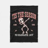 Vrouwen stralen Joy Road Tech Radiologist Kerstmis Fleece Deken (Voorkant)