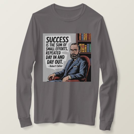 Vrouwen Succes Productiviteit Quote T-shirt (Design voorkant)