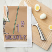 vrouwen Suffragette Kitchen Towel Theedoek (Quarter Fold)