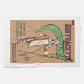 vrouwen Suffragette Kitchen Towel Theedoek (Horizontaal)