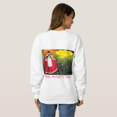 Vrouwen sweatshirt. Happy Moederdag. ragdollca Trui (Achterkant volledig)