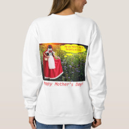 Vrouwen sweatshirt. Happy Moederdag. ragdollca Trui