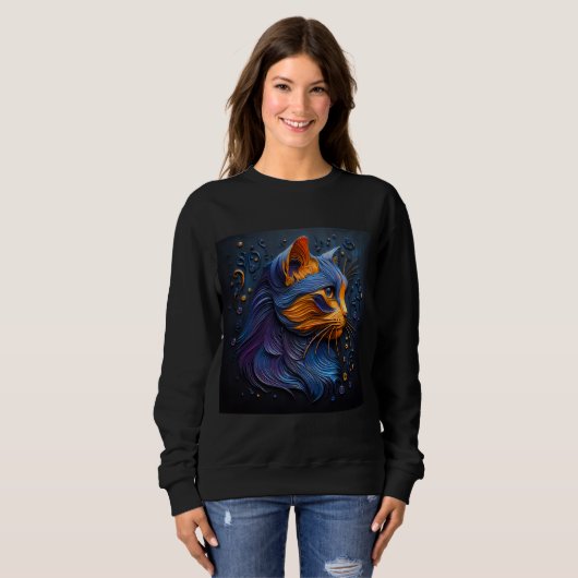 Vrouwen Sweatshirts Art Expression 11 Trui (Voorkant volledig)