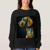 Vrouwen Sweatshirts Art Expression 15 Trui (Voorkant)