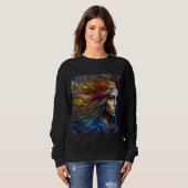 Vrouwen Sweatshirts Art Expression 17 Trui (Voorkant volledig)