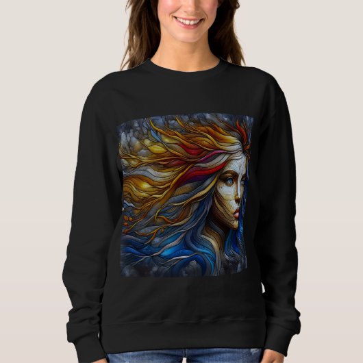 Vrouwen Sweatshirts Art Expression 17 Trui (Voorkant)
