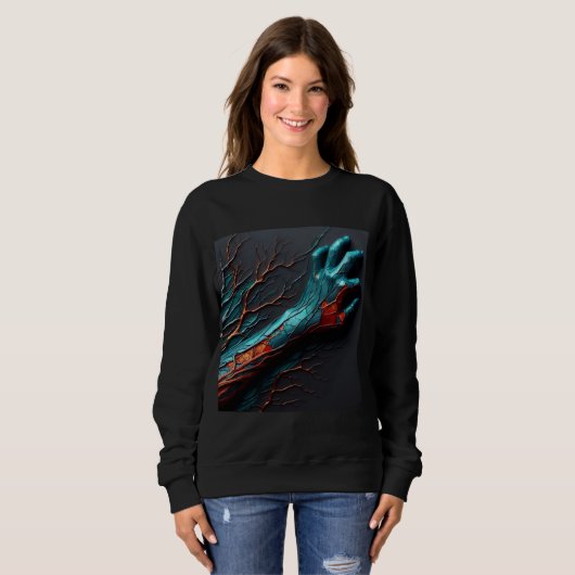 Vrouwen Sweatshirts Art Expression 18 Trui (Voorkant volledig)