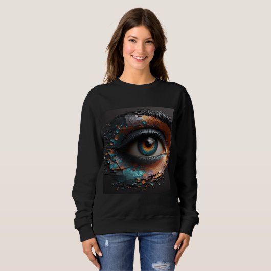 Vrouwen Sweatshirts Art Expression 20 Trui (Voorkant volledig)