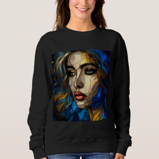 Vrouwen Sweatshirts Art Expression 26 Trui (Voorkant)