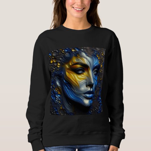 Vrouwen Sweatshirts Art Expression 2 Trui (Voorkant)