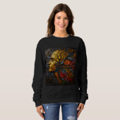 Vrouwen Sweatshirts Art Expression 5 Trui (Voorkant volledig)