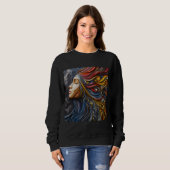 Vrouwen Sweatshirts Art Expression 6 Trui (Voorkant volledig)