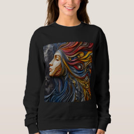 Vrouwen Sweatshirts Art Expression 6 Trui