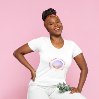 Vrouwen Sweet Summer Time Sunrise T-shirt