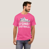 Vrouwen Sydney Australia Opera House Shirt Mannen  (Voorkant volledig)
