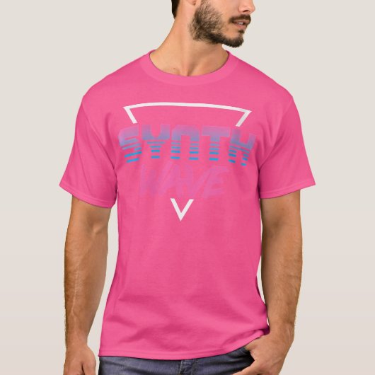Vrouwen Synthwave Retro 80s Rave Disco EDM Muziek T-shirt (Voorkant)
