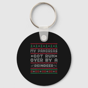 Vrouwen T1d Diabetische Type 1 Diabetes Awareness Sleutelhanger