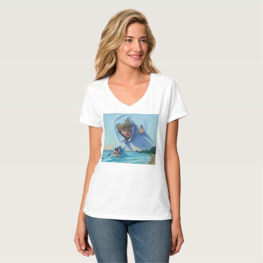 vrouwen T-shirt (Voorkant volledig)