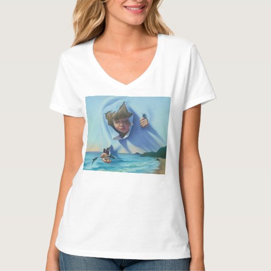 vrouwen T-shirt (Voorkant)