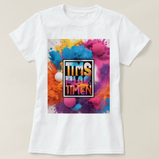 Vrouwen T-shirt bedrukt ontwerp (Design voorkant)