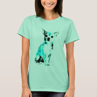 Vrouwen T-shirt Blue Chiwawa