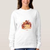 Vrouwen T Shirt met "Jam Session". (Voorkant)