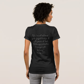 Vrouwen t-shirt met Verse op de achterkant