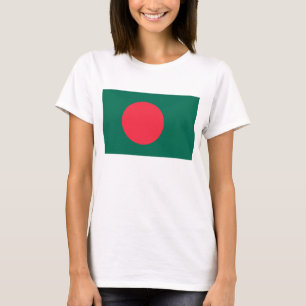 Vrouwen T-Shirt met vlag van Bangladesh