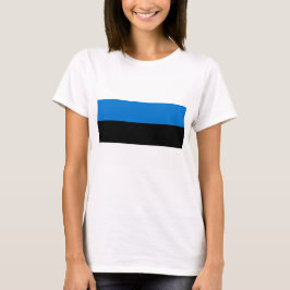 Vrouwen T-Shirt met vlag van Estland