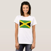 Vrouwen T-Shirt met vlag van Jamaica (Voorkant volledig)
