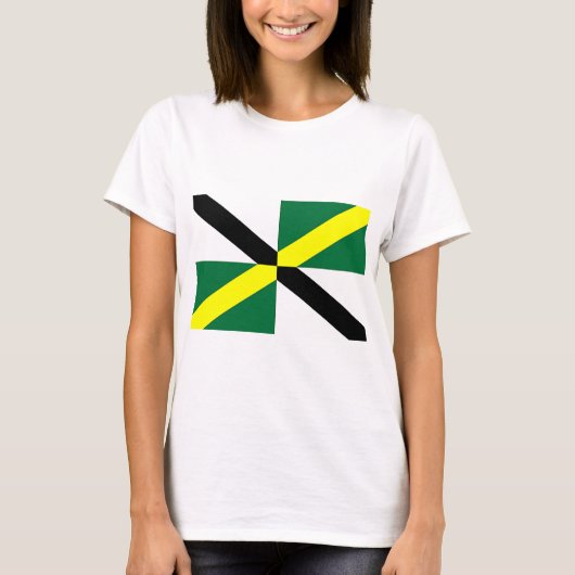 Vrouwen T Shirt met Vlag van Monterey, Californië (Voorkant)