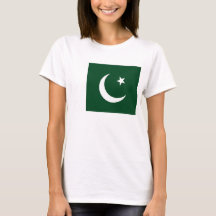 Vrouwen T-Shirt met vlag van Pakistan
