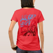 Vrouwen T shirt Moods Design (Achterkant)