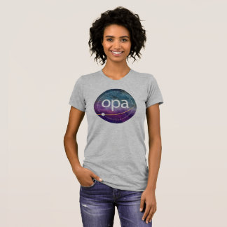 Vrouwen T-shirt OPA Logo kleurrijk wassen
