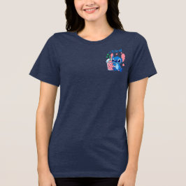 Vrouwen T shirt Stich ontwerp