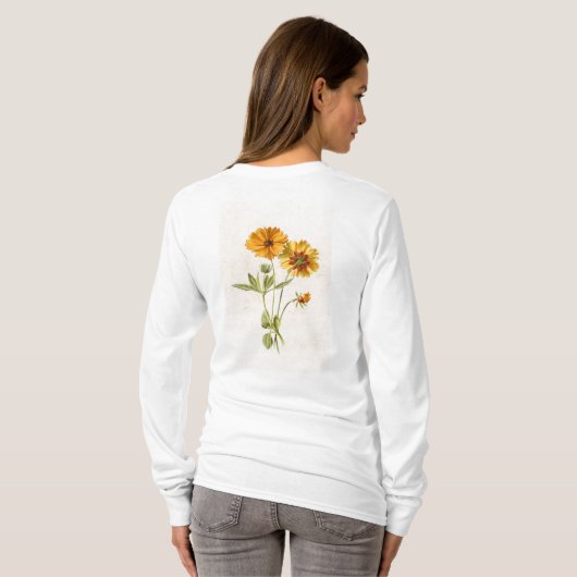 Vrouwen T-shirt uniek design (Achterkant volledig)