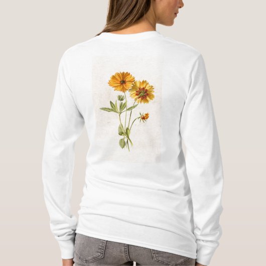 Vrouwen T-shirt uniek design (Achterkant)