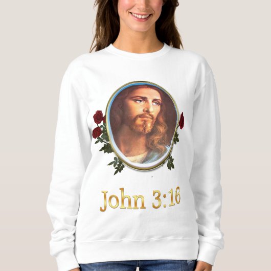 Vrouwen t-shirts John 3:16 (Voorkant)