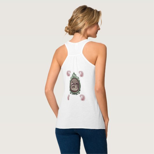 Vrouwen  Tank Top shirt (Volledige Achterkant)
