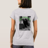 Vrouwen Tee Shirt Bea-Streaming logo (Achterkant)