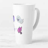 Vrouwen Tee Shirts, Mannen Shirten Latte Mok (Rechterhoek)