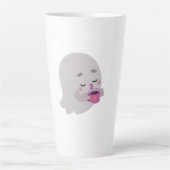 Vrouwen Tee Shirts, Mannen Shirten Latte Mok (Voorkant)