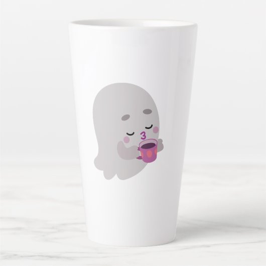 Vrouwen Tee Shirts, Mannen Shirten Latte Mok (Voorkant)